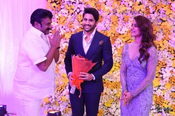 Celebs At Samantha Naga Chaitanya Wedding Reception